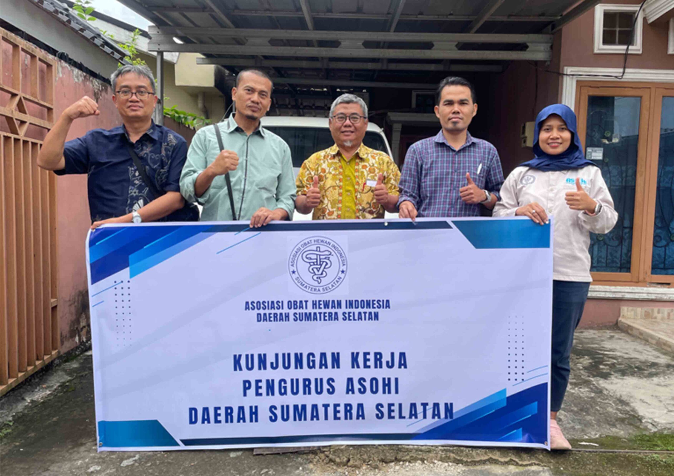 KUNJUNGAN KERJA PENGURUS ASOHI SUMSEL KE PT OTASINDO PRIMA SATWA