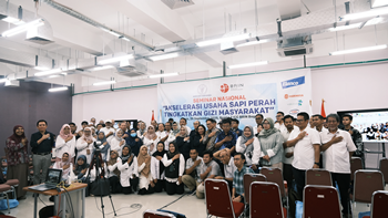 BRIN, ASOHI DAN INFOVET GELAR SEMINAR PERCEPATAN PENGEMBANGAN USAHA SAPI PERAH