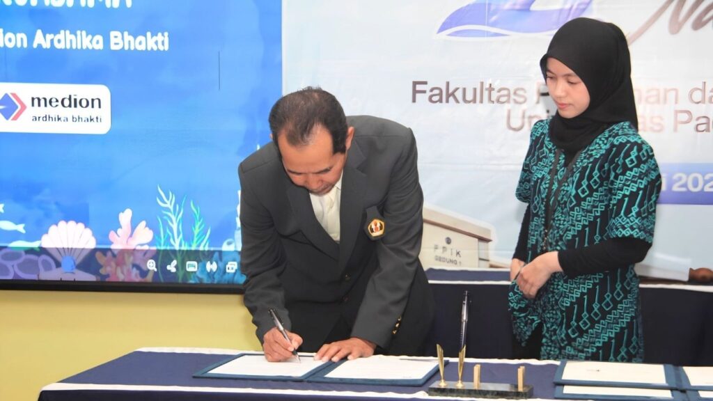 MEDION DUKUNG PENGEMBANGAN PENDIDIKAN DAN INDUSTRI PERIKANAN